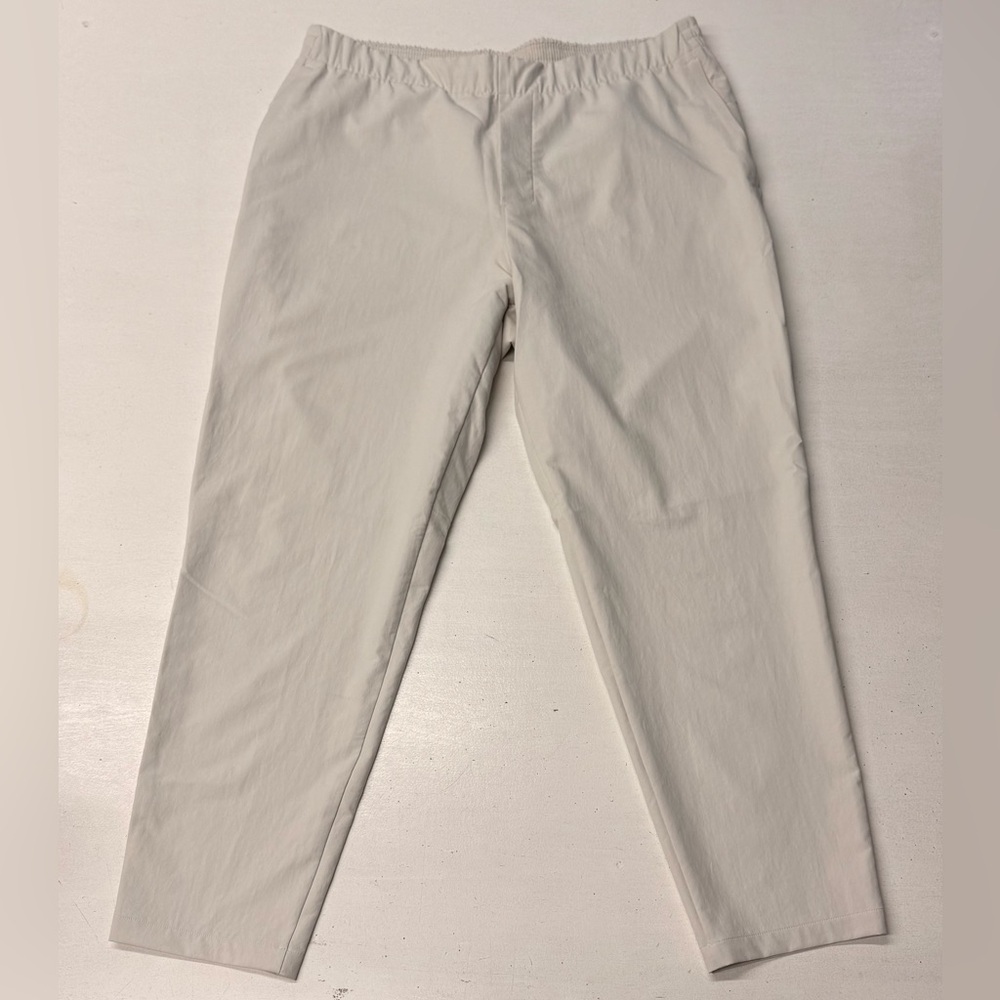 LULULEMON Stone White Slim fit Stretch Chinos XL
